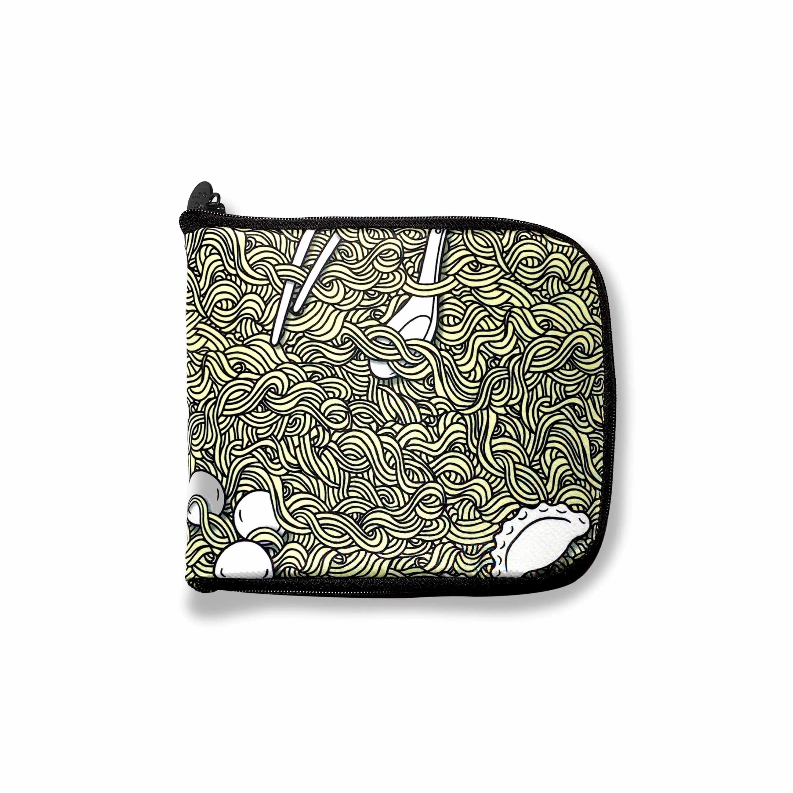 Wanton Noodle Zip Wallet Shopping Bag